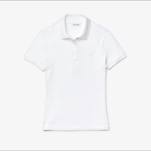 LACOSTE white polo sz 36